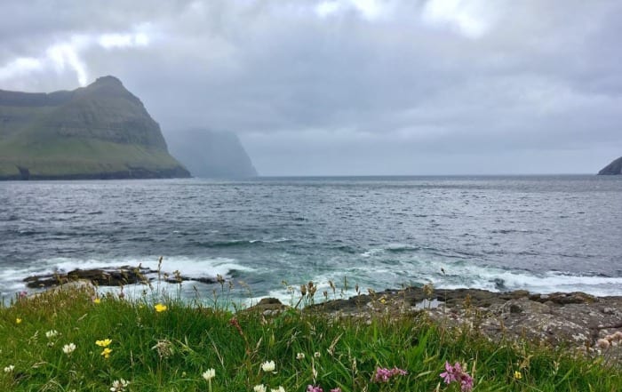 Faroe Islands sea from Vidoy